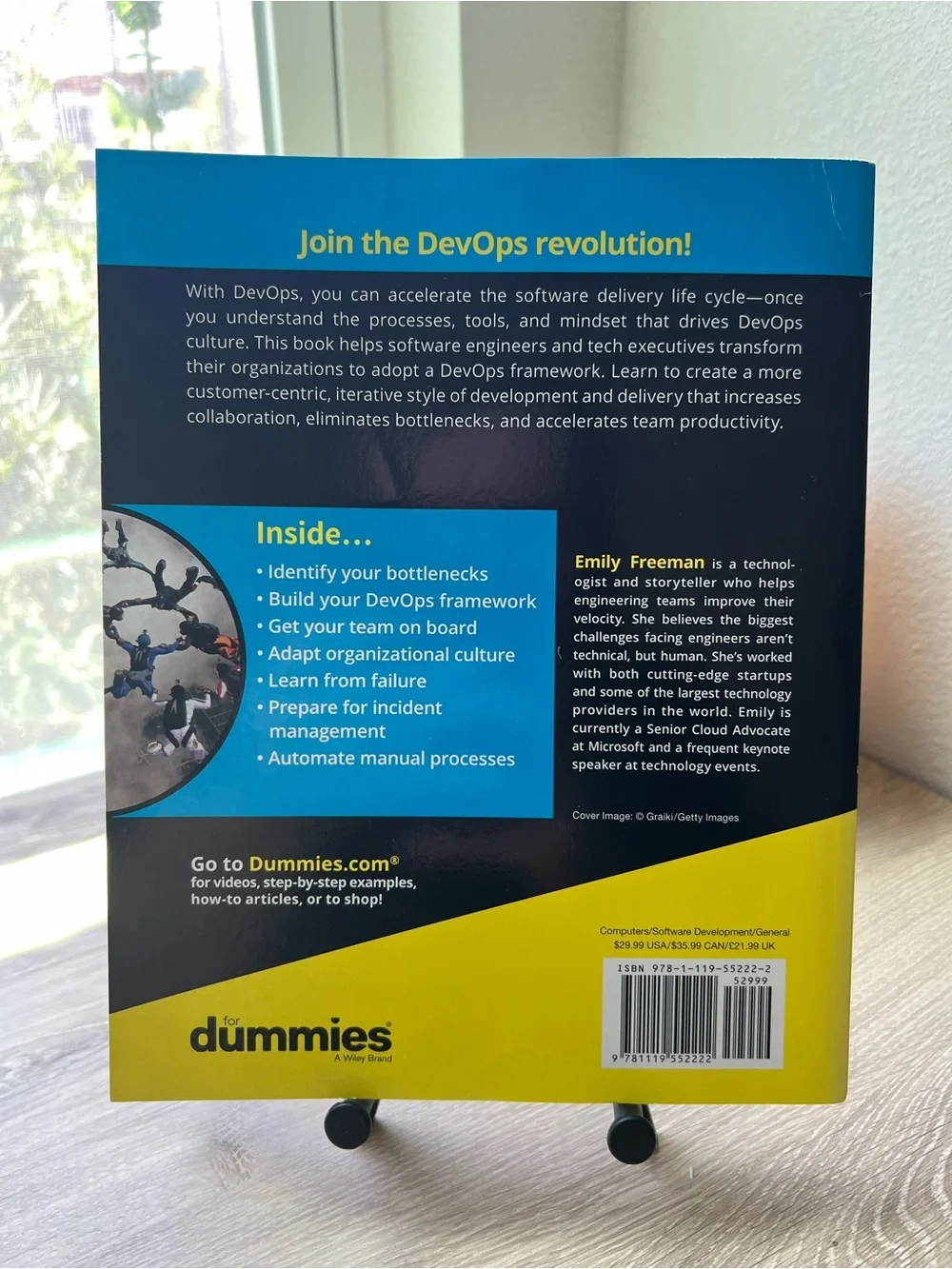 DevOps For Dummies Emily Freeman Paperback 2019 Tech IT Programming Book